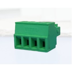 3COM 90/4 F - 4 Pin Right Angle Female, 3.81 mm