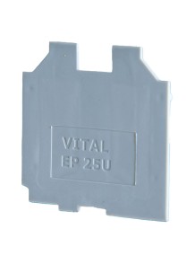 EP 25U - End Plate suitable for Terminal Block RM25U
