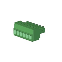 3COM 90/6 F - 6 Pin Right Angle Female, 3.81 mm