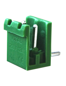 COM 90/2 [O] M - 2 Pin Right Angle Male Open Type, 5.08 mm
