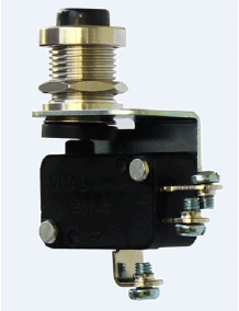 VMS-S-FPB-R-D3 (Finger Push Button Microswitch with Screw Terminal - 300 to 350 gram Operating force)