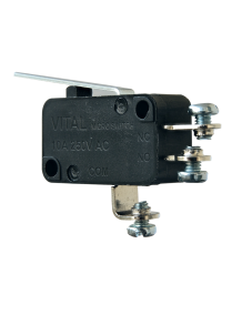 VMS-S-ML2-D3 (Plain Lever Microswitch with Screw Terminal - 300 to 350 gram Operating force)